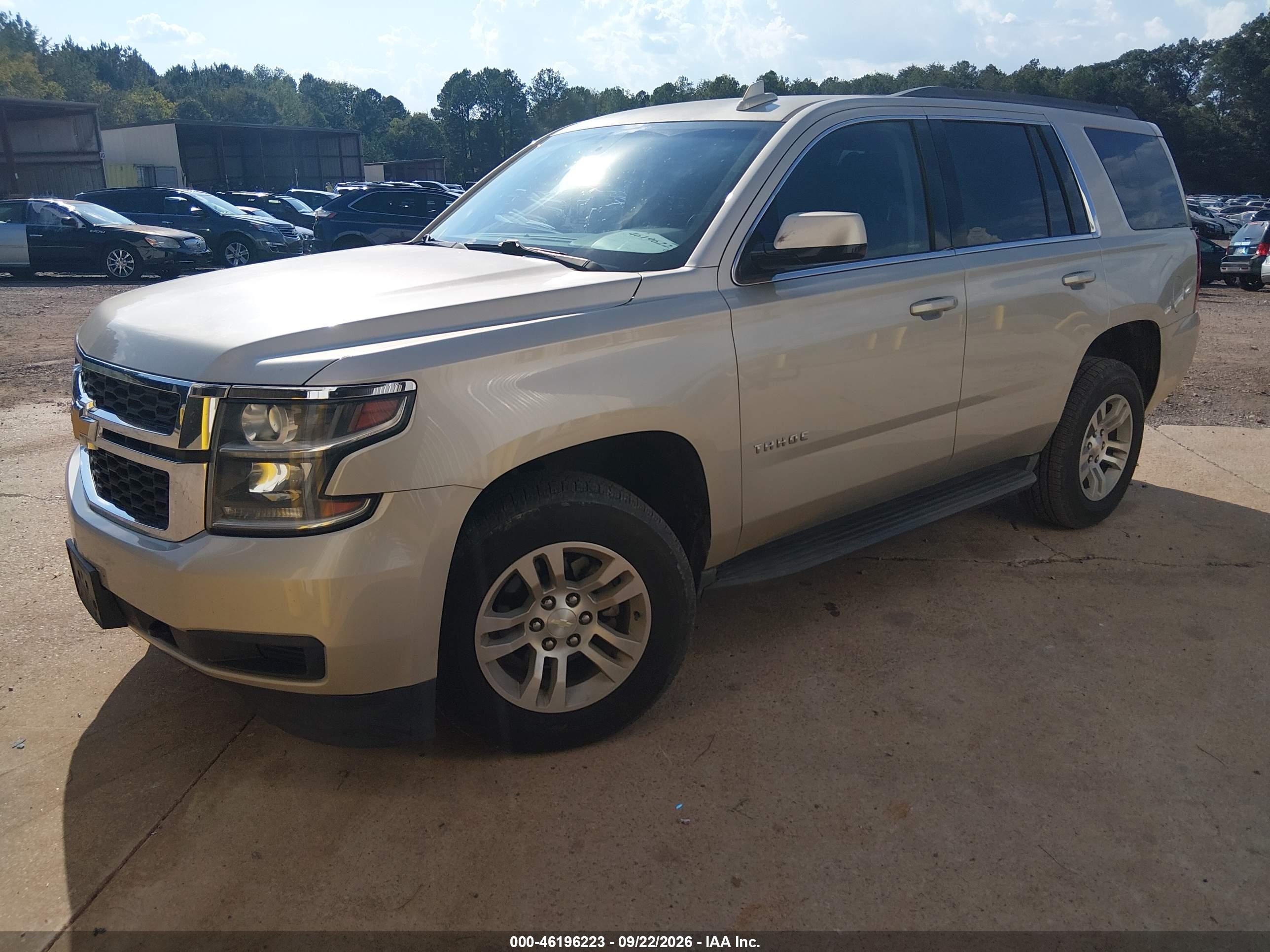 2017 CHEVROLET TAHOE LS — I2