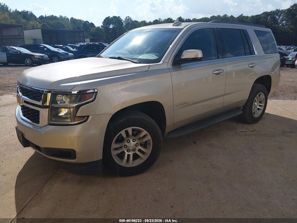 2017 CHEVROLET TAHOE — I2