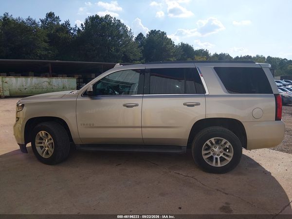 2017 CHEVROLET TAHOE LS — I117