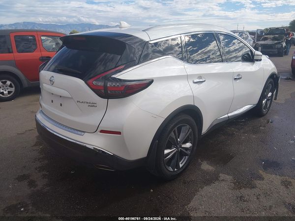 2019 NISSAN MURANO PLATINUM — I4