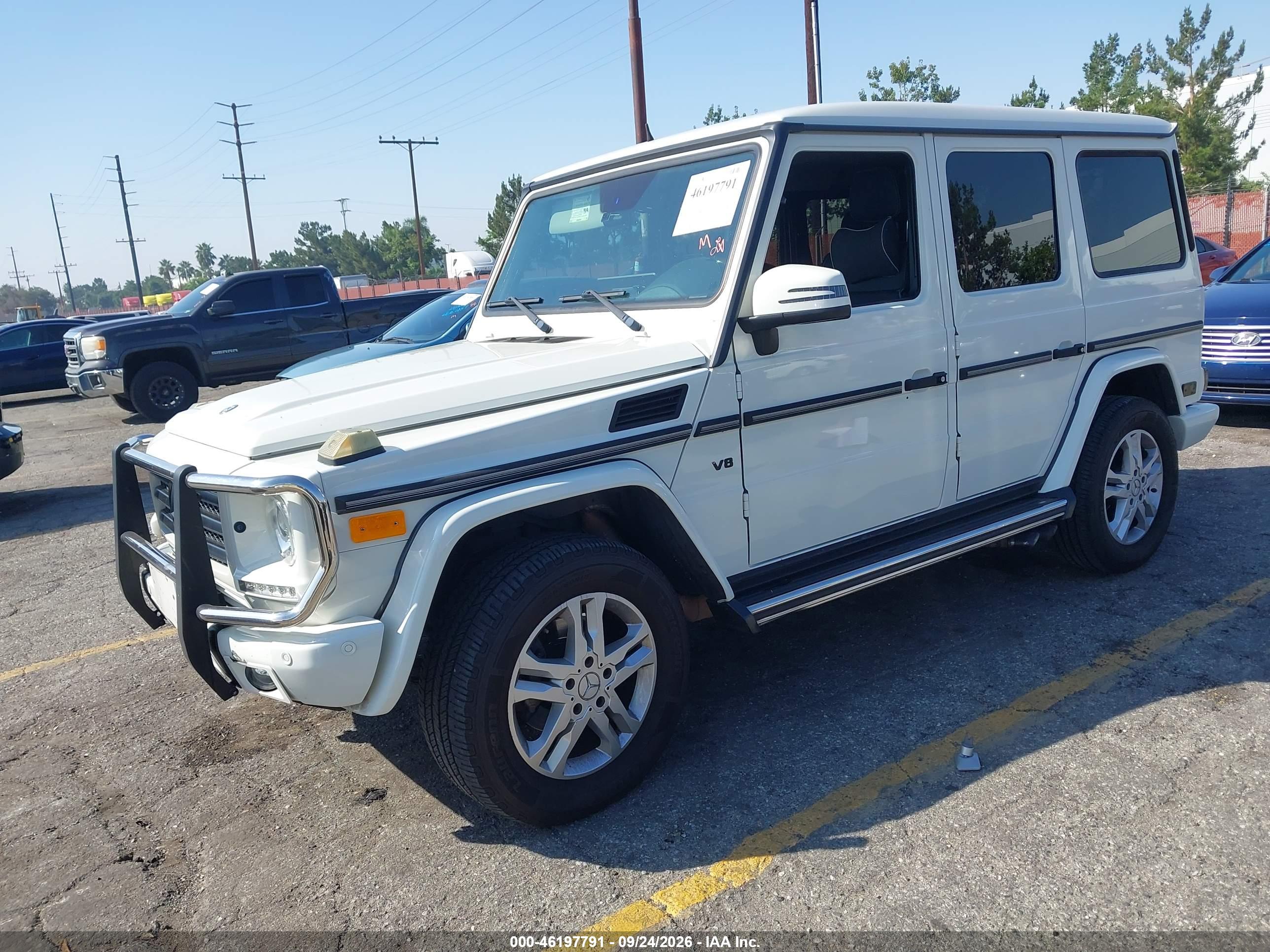 2013 MERCEDES-BENZ G 550 4MATIC — I2