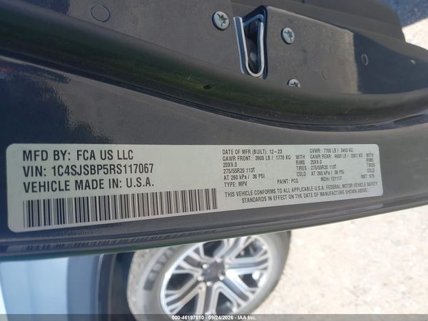 2024 JEEP WAGONEER L SERIES II 4X4 — I9