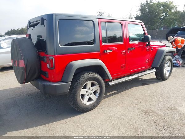 2017 JEEP WRANGLER UNLIMITED SPORT 4X4 — I4