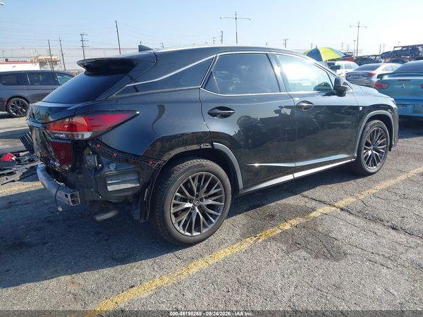 2022 LEXUS RX 350 F SPORT HANDLING — I4