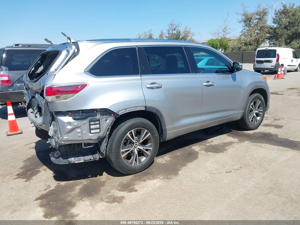 2016 TOYOTA HIGHLANDER XLE — I4