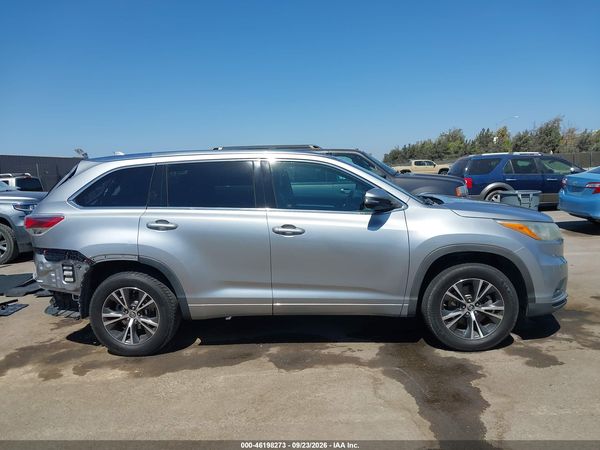 2016 TOYOTA HIGHLANDER XLE — I116