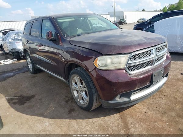 2012 DODGE DURANGO SXT — I1