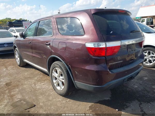 2012 DODGE DURANGO SXT — I3