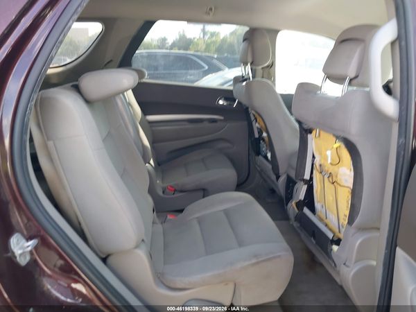2012 DODGE DURANGO SXT — I8