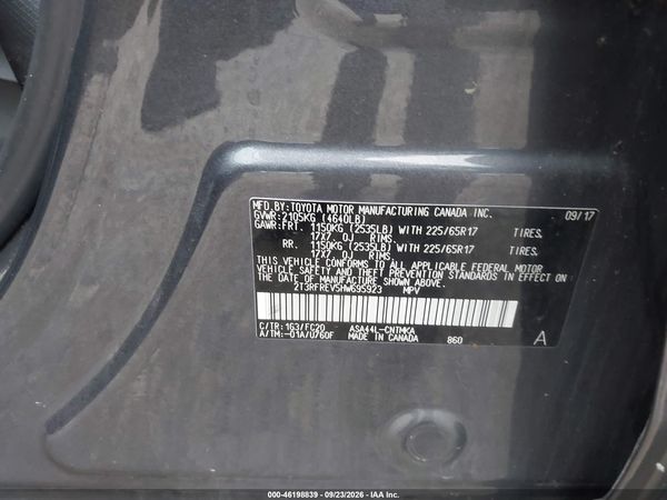 2017 TOYOTA RAV4 XLE — I9