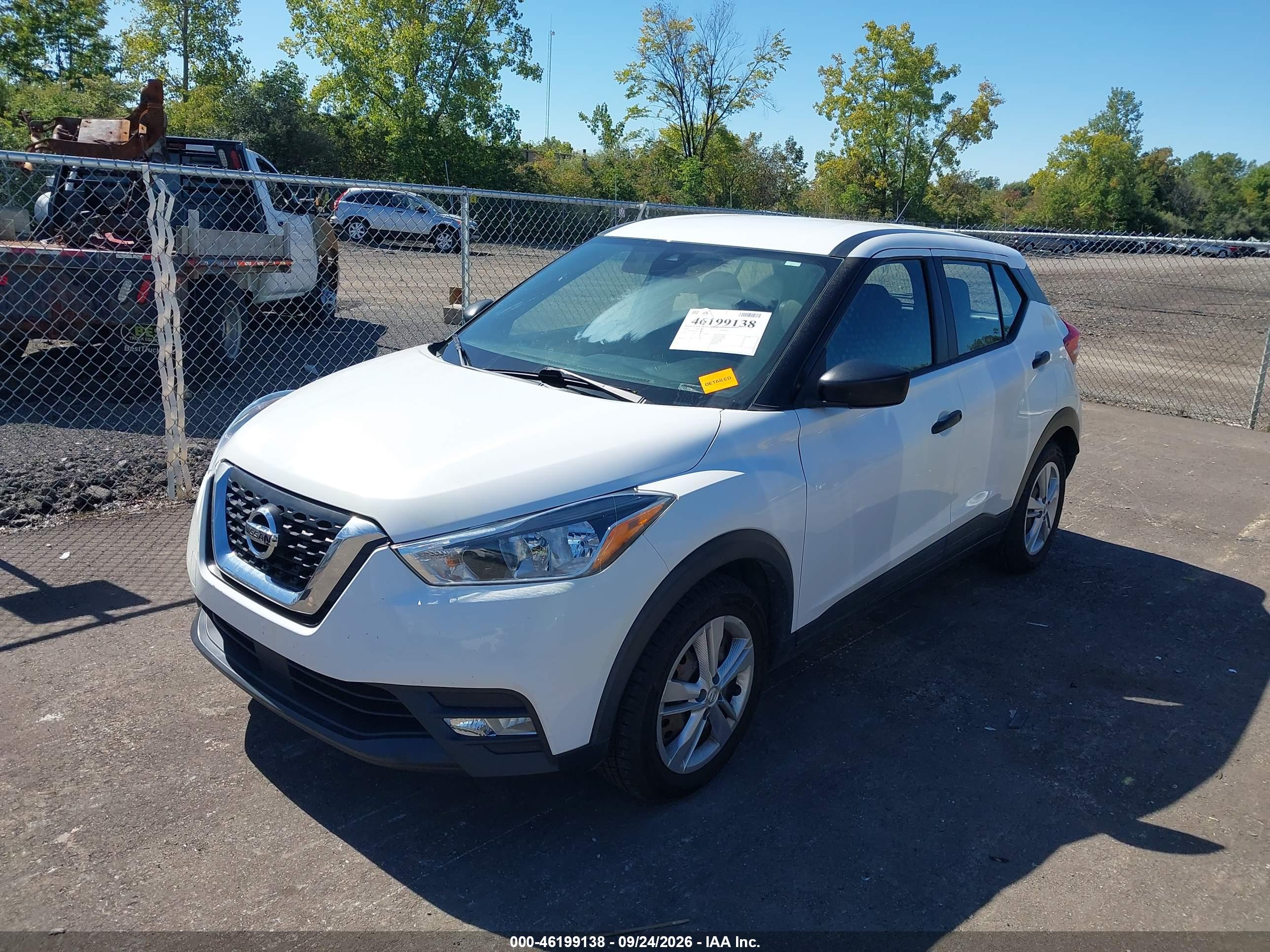 2020 NISSAN KICKS S XTRONIC CVT — I2