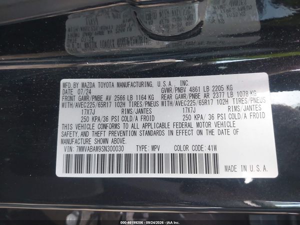 2025 MAZDA CX-50 2.5 S SELECT PACKAGE — I9