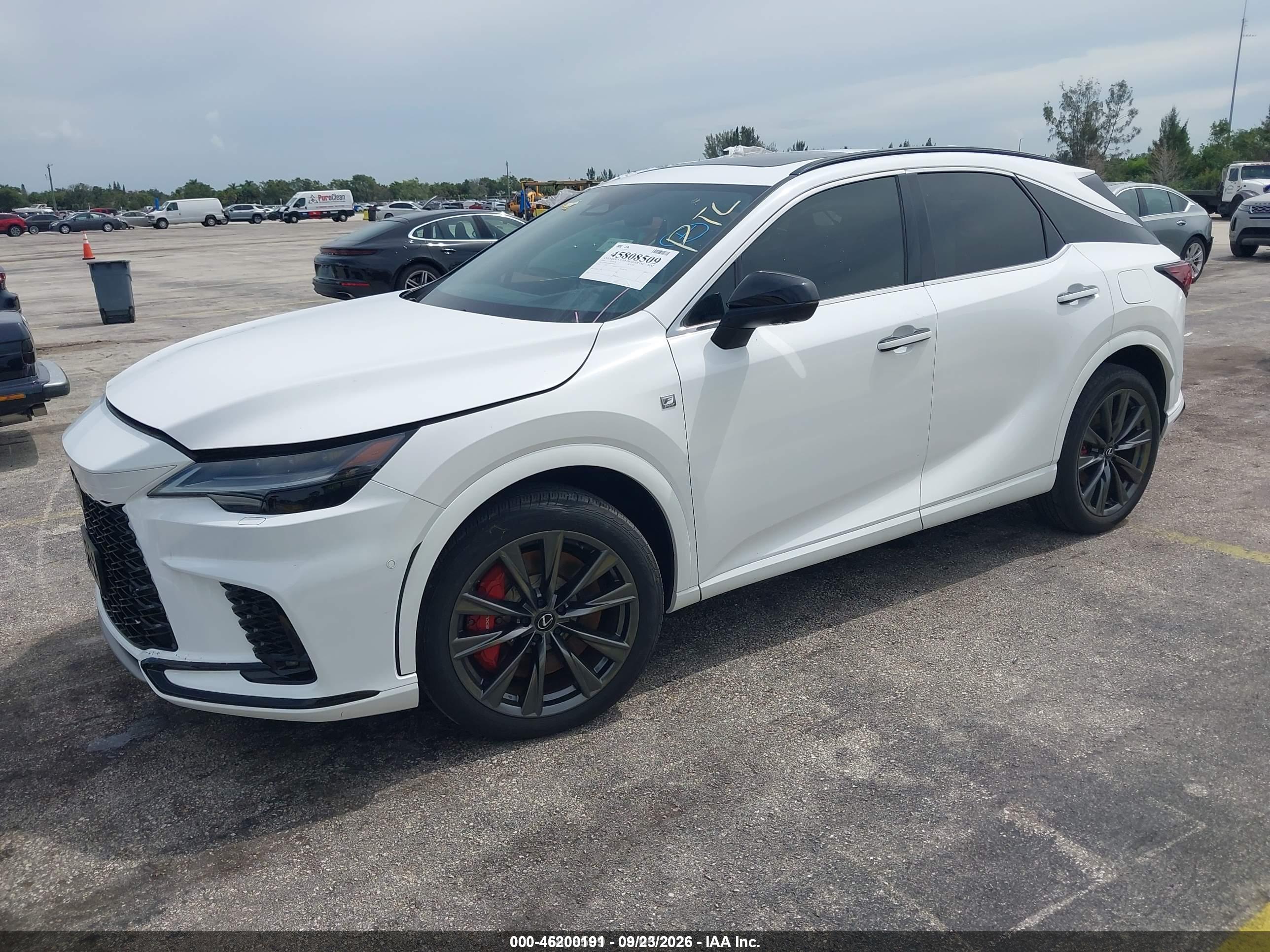 2024 LEXUS RX 350 F SPORT HANDLING — I2