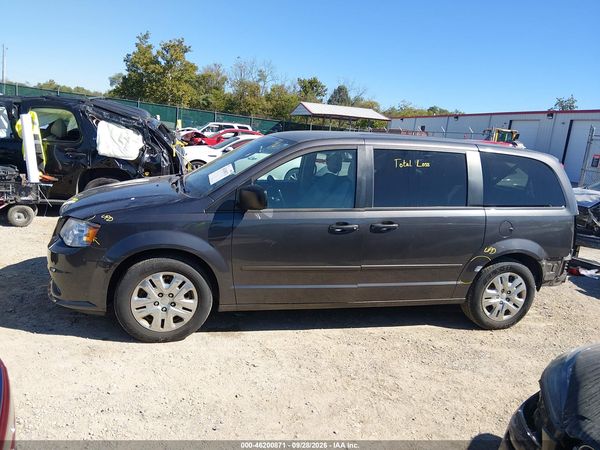 2017 DODGE GRAND CARAVAN SE — I117
