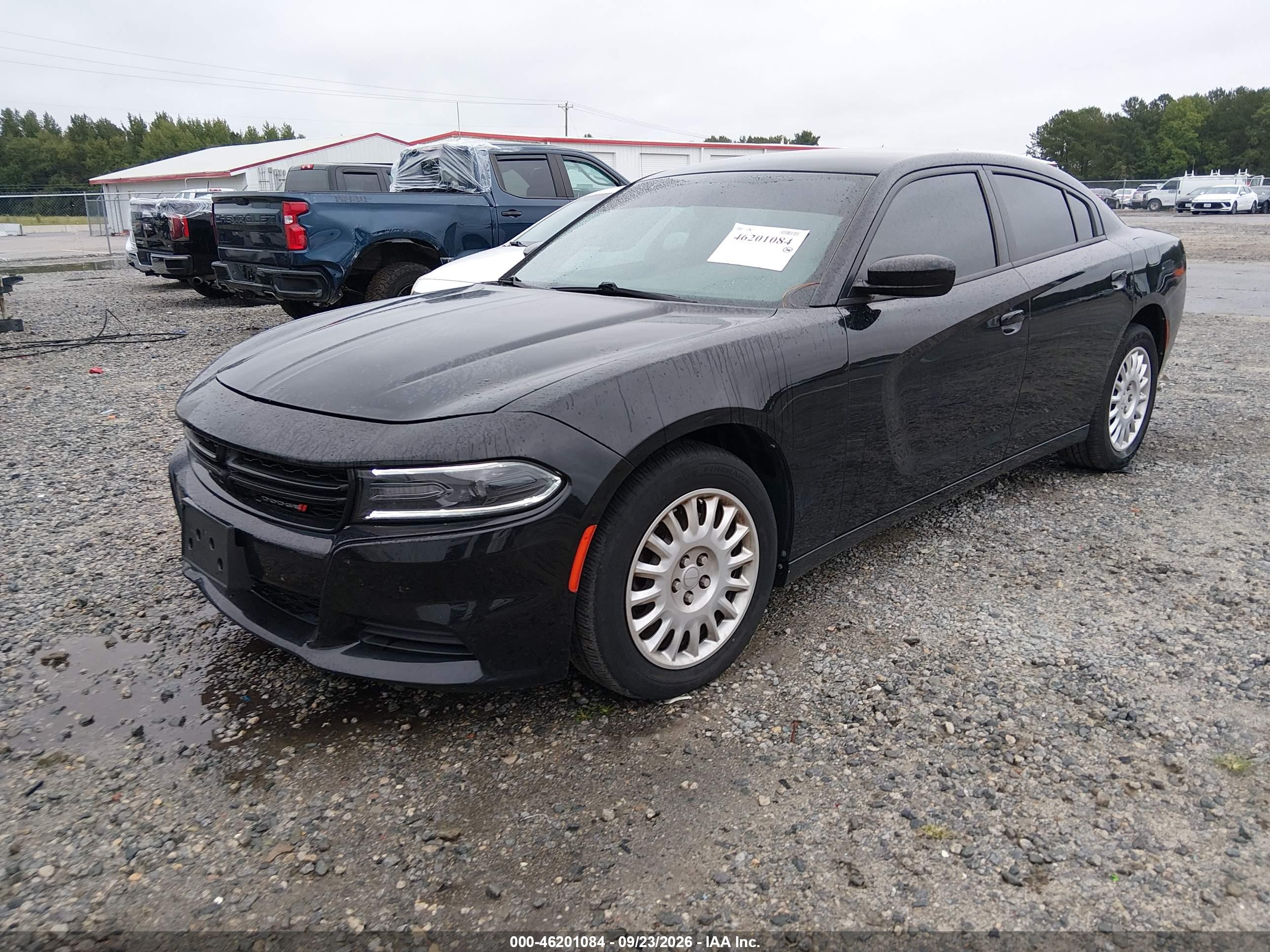 2019 DODGE CHARGER POLICE AWD — I2