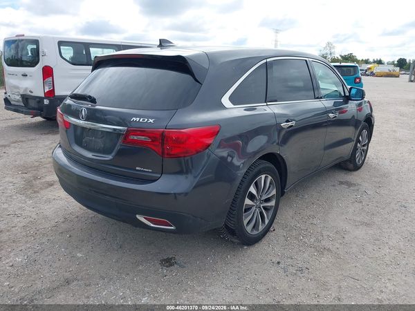 2016 ACURA MDX — I4