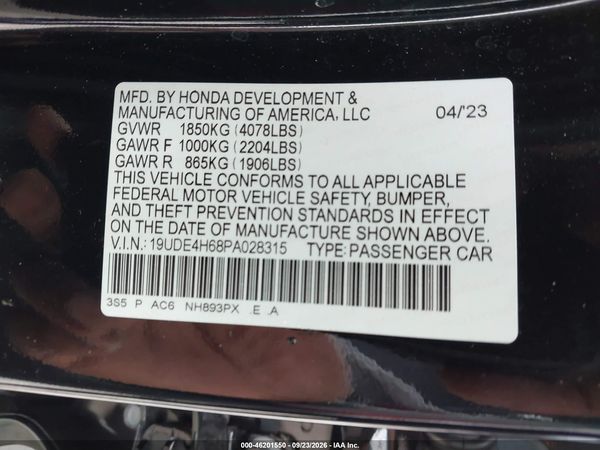 2023 ACURA INTEGRA A-SPEC TECHNOLOGY — I9