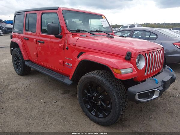 2022 JEEP WRANGLER 4XE UNLIMITED SAHARA 4X4 — I1