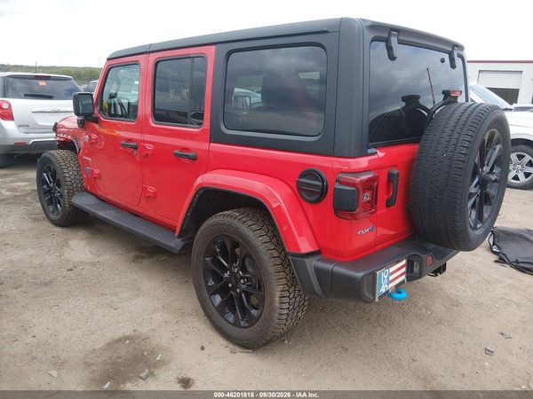 2022 JEEP WRANGLER 4XE UNLIMITED SAHARA 4X4 — I3