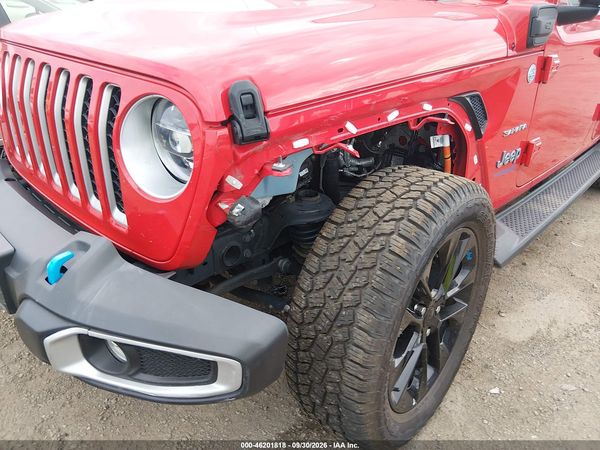 2022 JEEP WRANGLER 4XE UNLIMITED SAHARA 4X4 — I6
