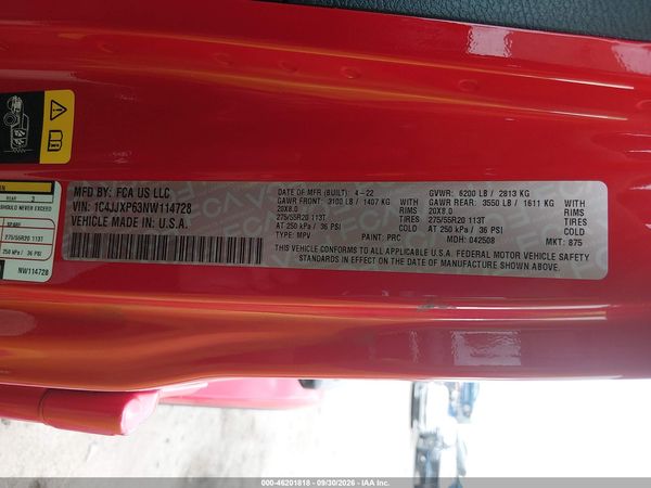 2022 JEEP WRANGLER 4XE UNLIMITED SAHARA 4X4 — I9
