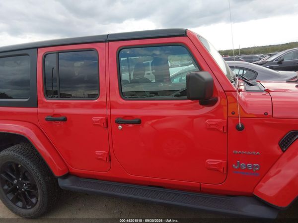 2022 JEEP WRANGLER 4XE UNLIMITED SAHARA 4X4 — I116