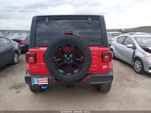 2022 JEEP WRANGLER 4XE UNLIMITED SAHARA 4X4 — I119