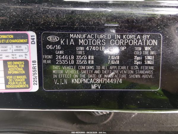2017 KIA SPORTAGE EX — I9
