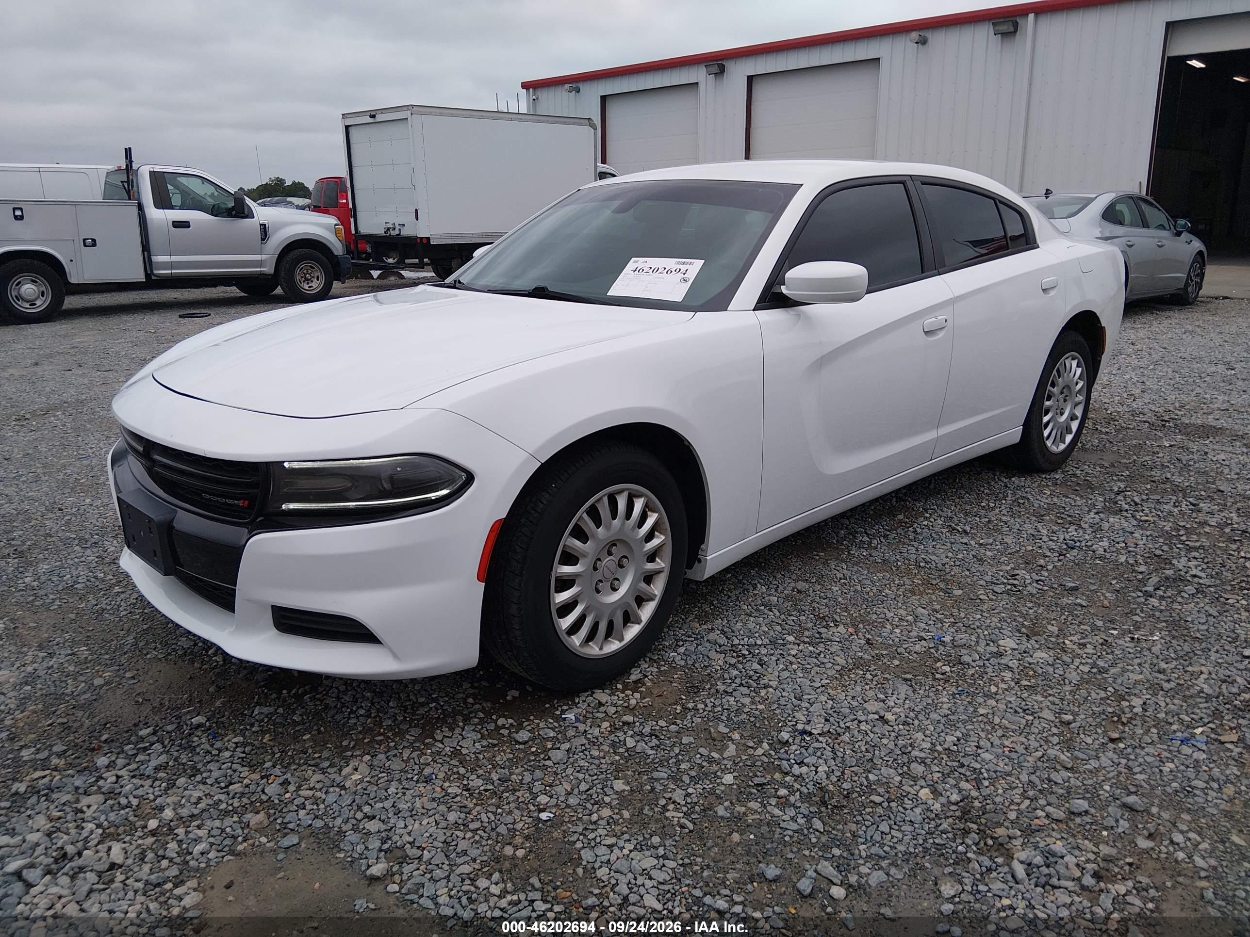 2019 DODGE CHARGER POLICE AWD — I2