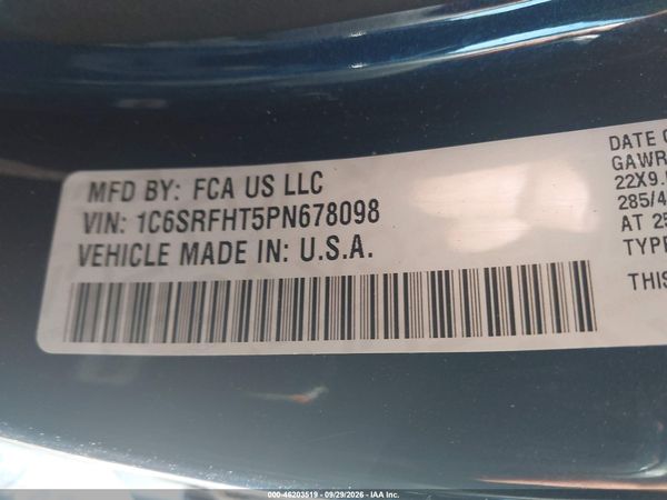 2023 RAM 1500 LIMITED  4X4 5'7 BOX — I9
