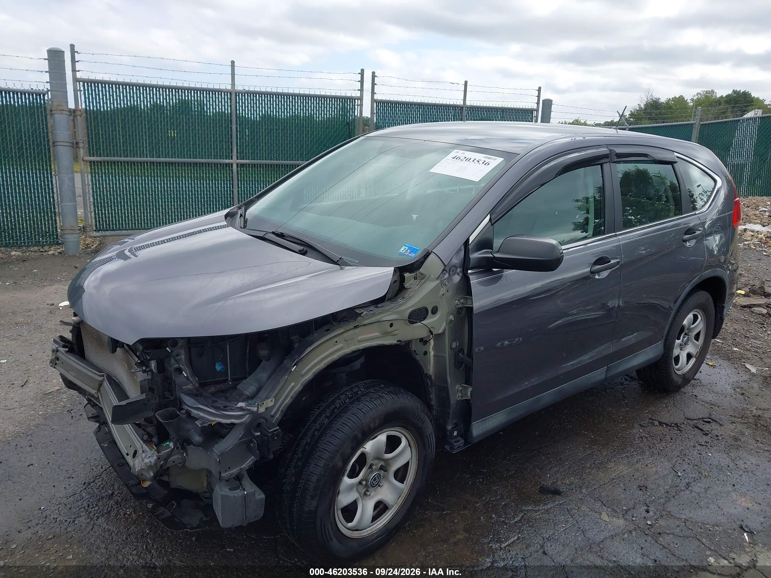 2016 HONDA CR-V LX — I2
