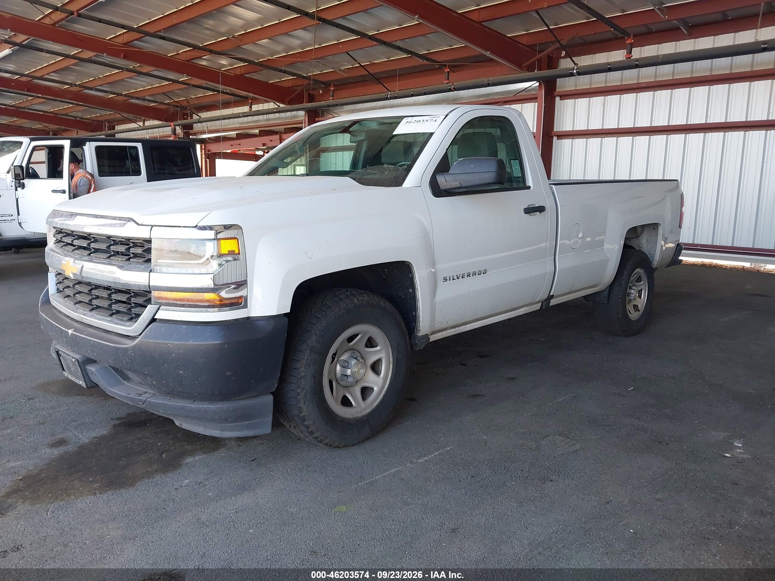 2018 CHEVROLET SILVERADO 1500 WT — I2