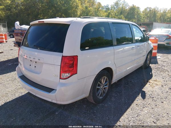 2014 DODGE GRAND CARAVAN R/T — I4
