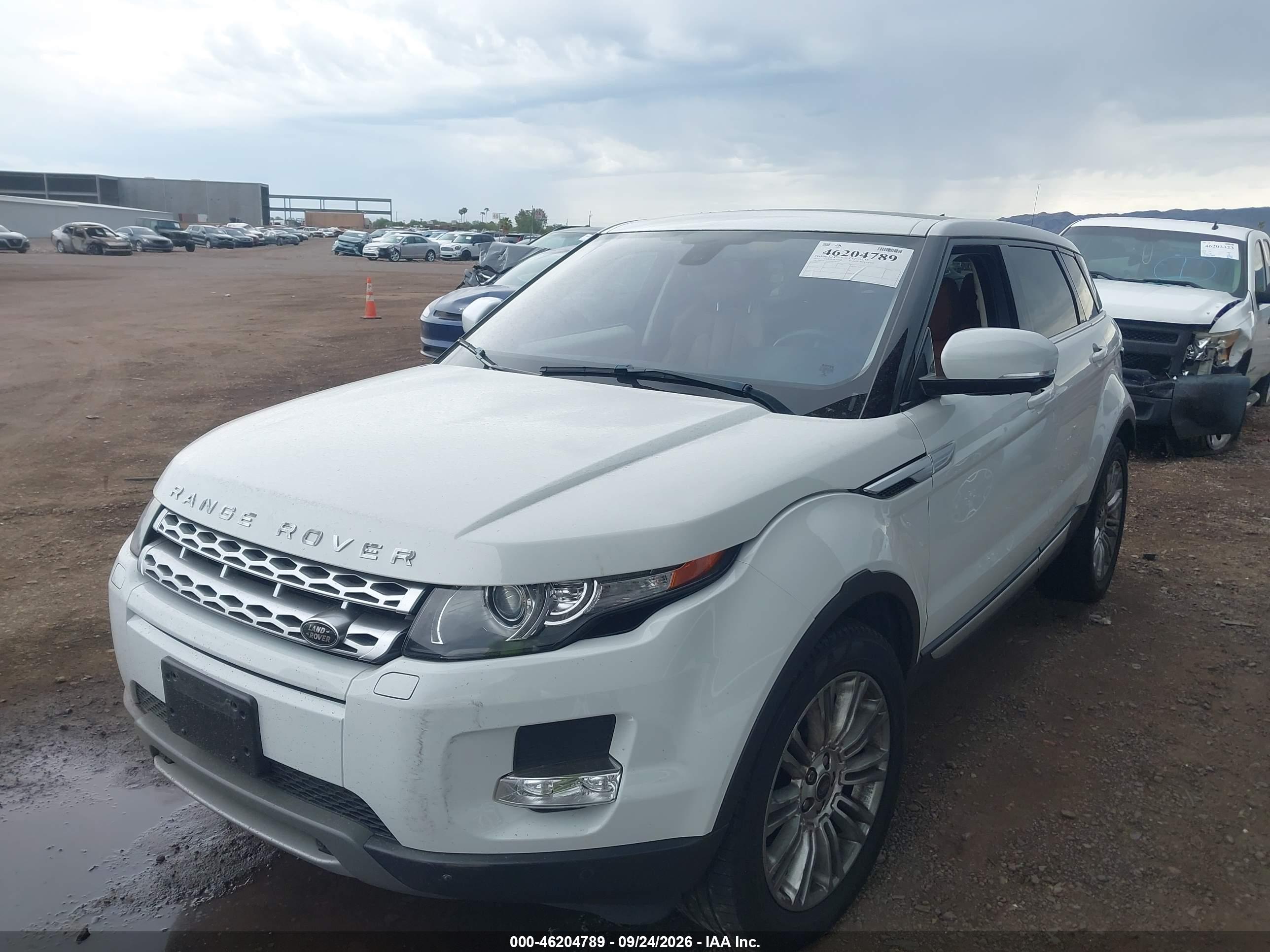 2013 LAND ROVER RANGE ROVER EVOQUE PURE — I2