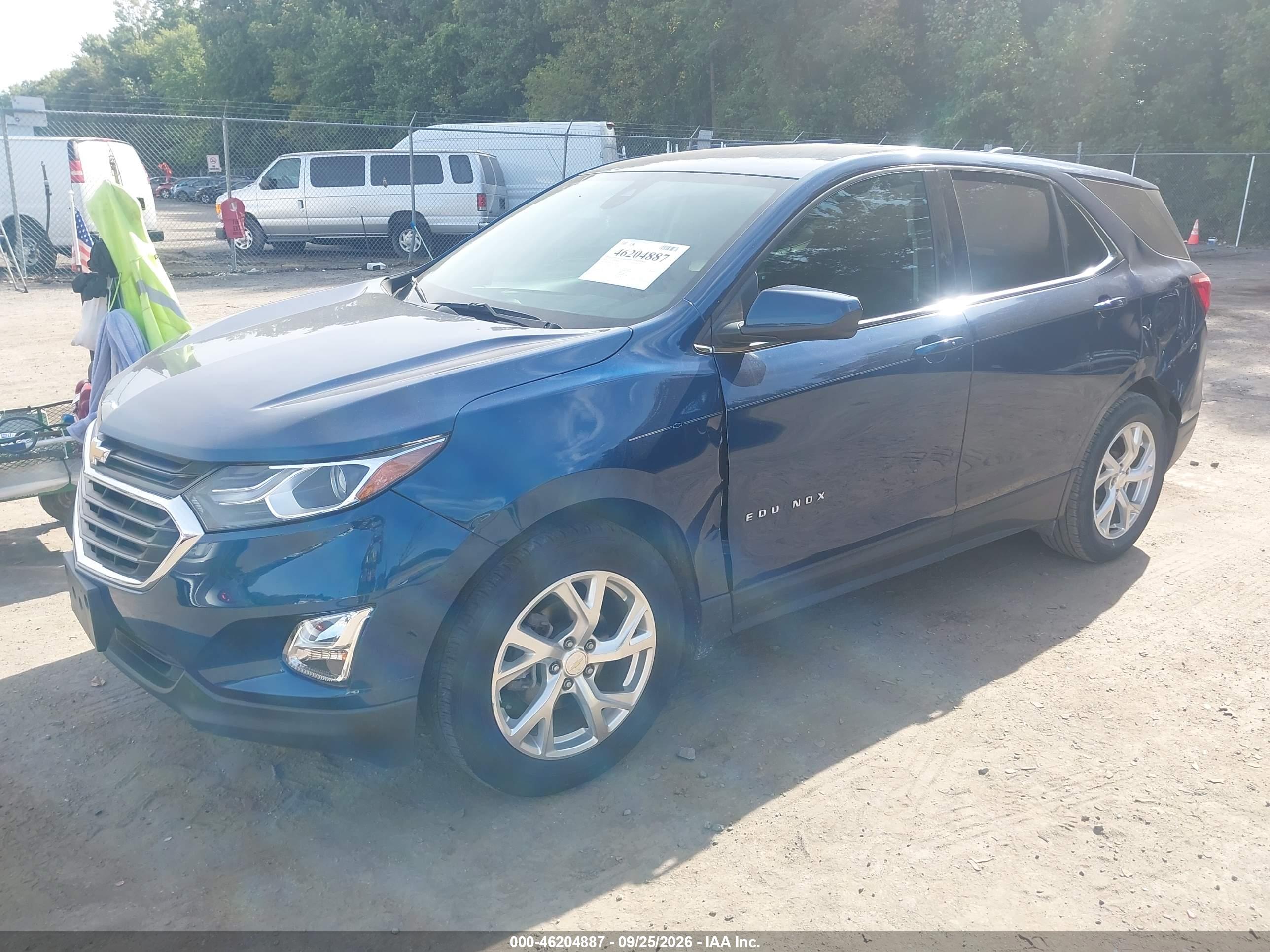 2020 CHEVROLET EQUINOX FWD LT 1.5L TURBO — I2