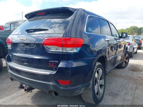 2016 JEEP GRAND CHEROKEE LIMITED — I4