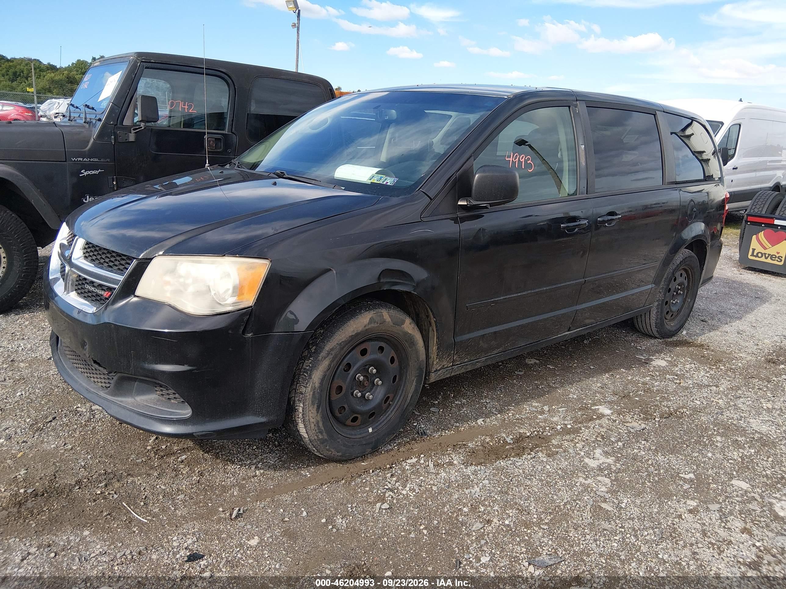 2015 DODGE GRAND CARAVAN SE — I2