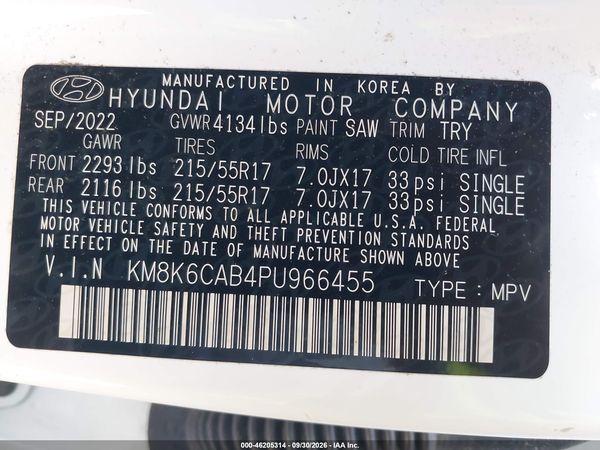 2023 HYUNDAI KONA SEL — I9