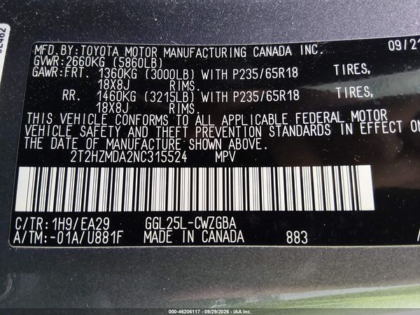 2022 LEXUS RX 350 350 Premium — I9
