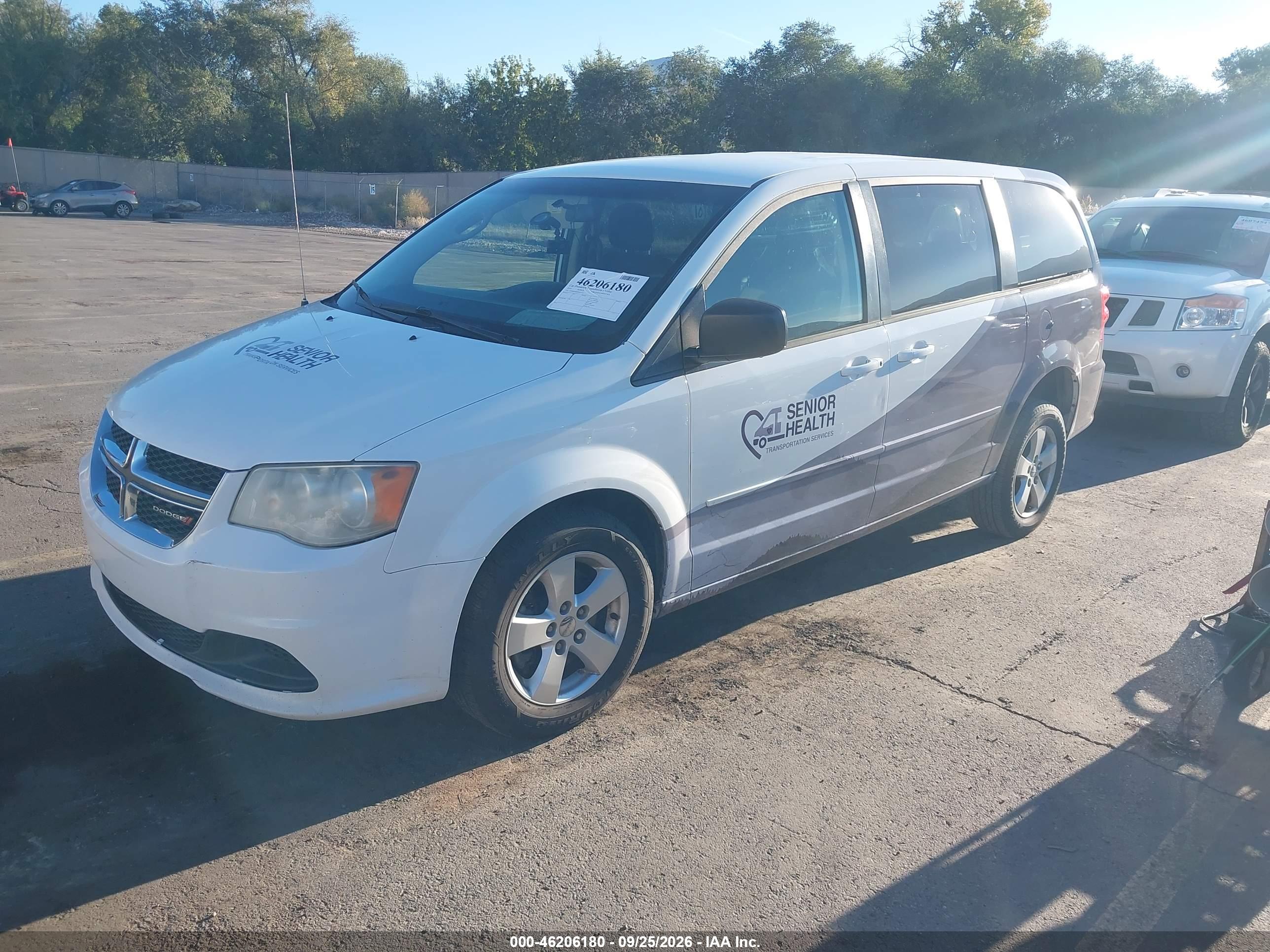 2014 DODGE GRAND CARAVAN SE — I2