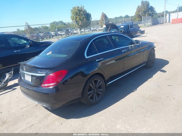 2015 MERCEDES-BENZ C 300 4MATIC — I4