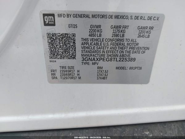 2026 CHEVROLET EQUINOX AWD LT — I9