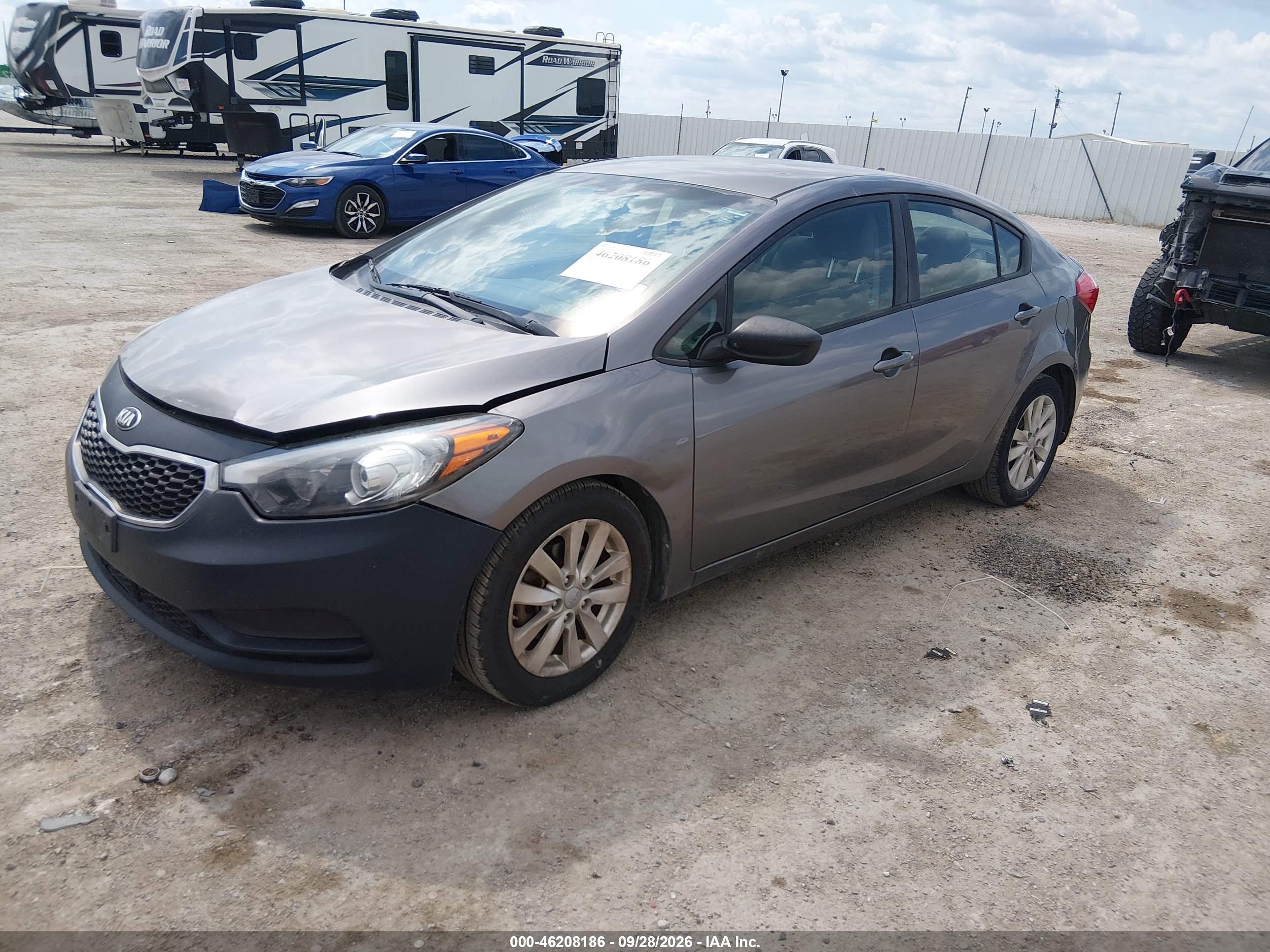 2016 KIA FORTE LX — I2