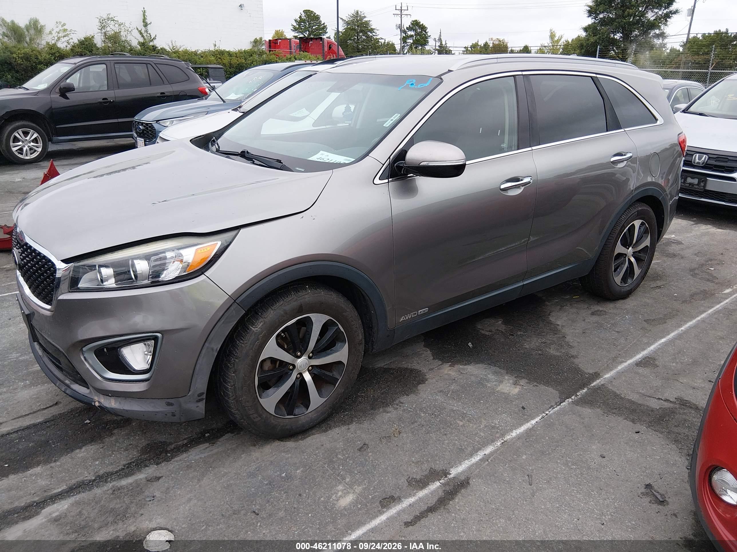 2016 KIA SORENTO 3.3L EX — I2