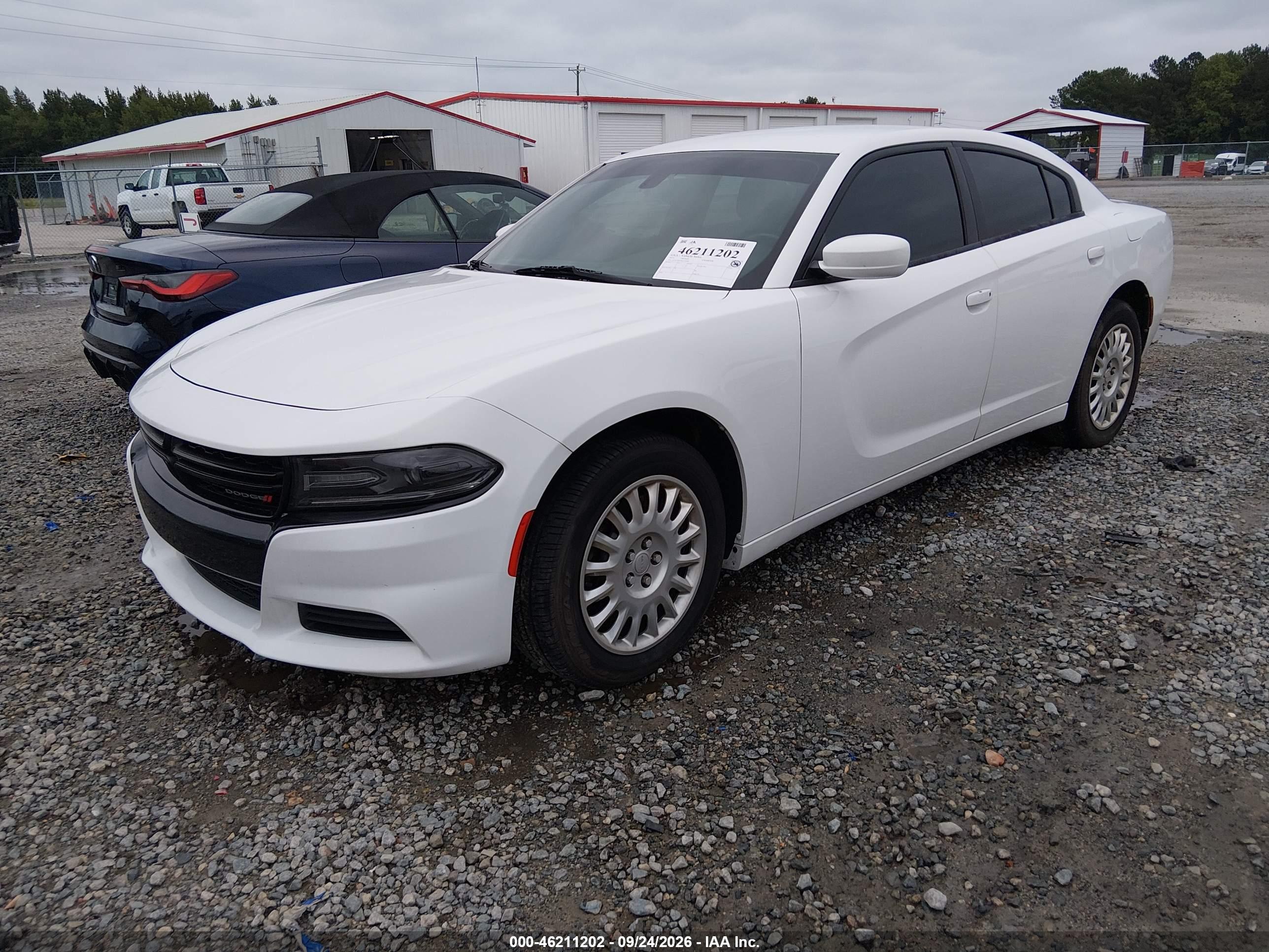 2019 DODGE CHARGER POLICE AWD — I2