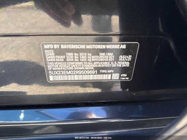 2024 BMW X7 XDRIVE40I — I9