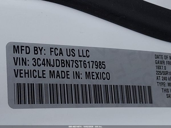 2025 JEEP COMPASS LATITUDE 4X4 — I9