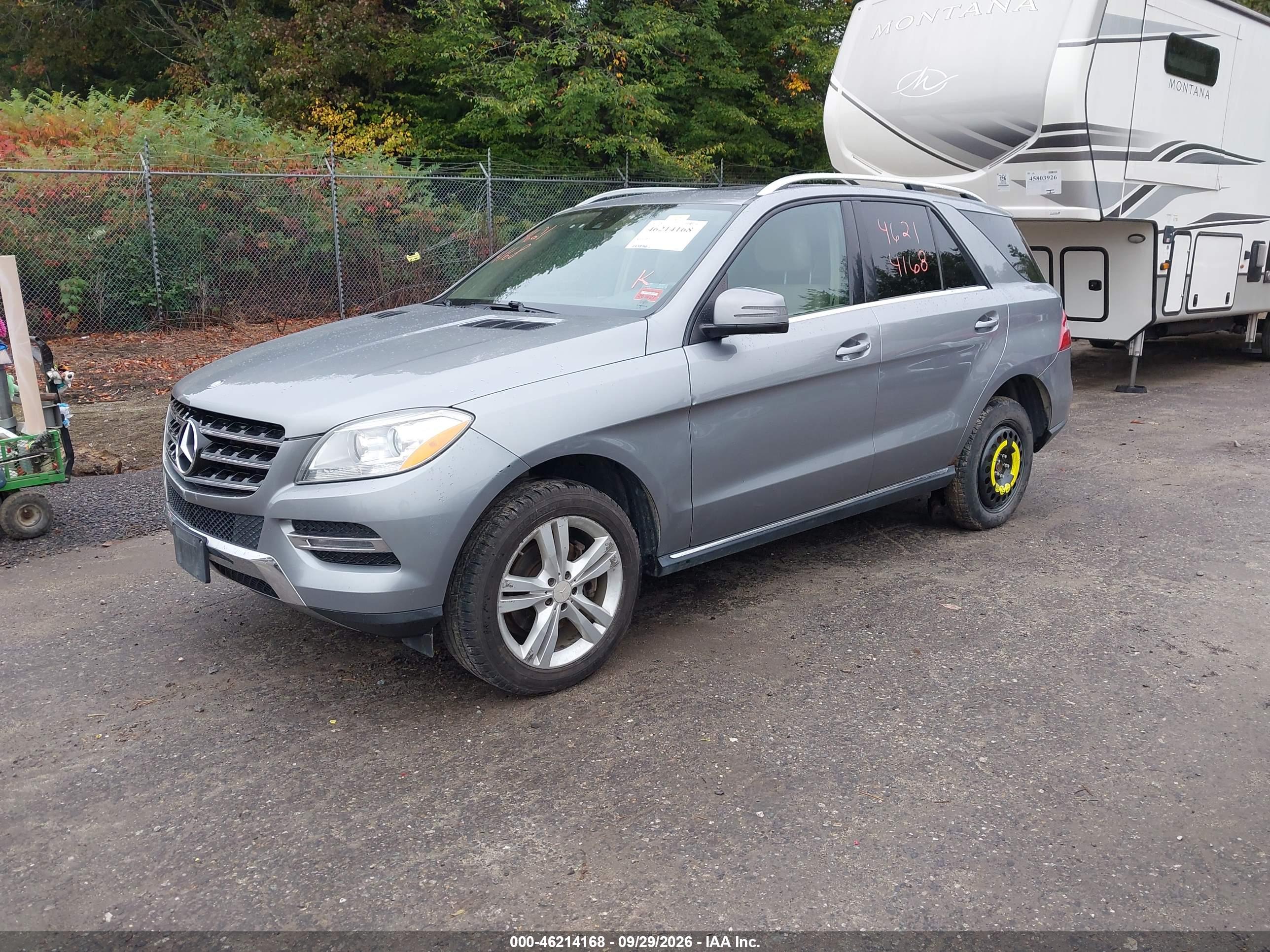 2013 MERCEDES-BENZ ML 350 4MATIC — I2