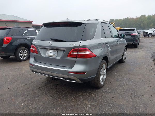 2013 MERCEDES-BENZ ML 350 4MATIC — I4