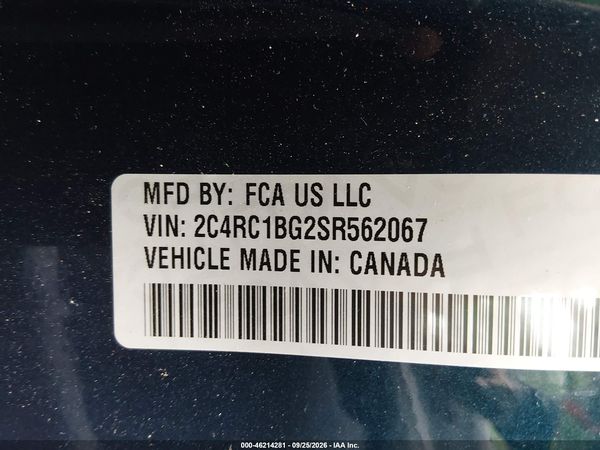 2025 CHRYSLER PACIFICA SELECT — I9